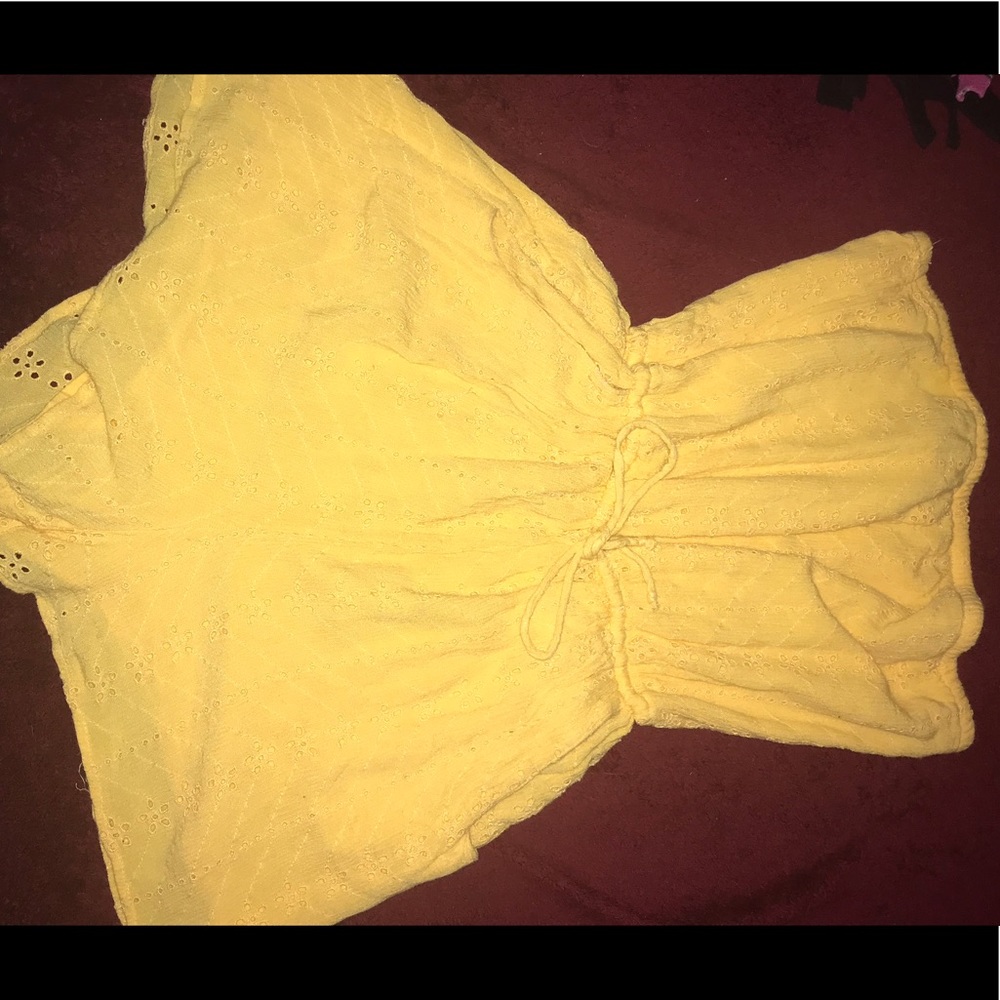 Cute strapless romper - with pockets